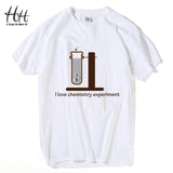 HanHent Chemistry T Shirt Men Printed Brand Big Bang Theory Tshirts Short Sleeve O-neck Men's T-shirt