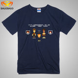 GEEK IT is a madman IT wing The IT crowd DIY men's short sleeve T-shirt
