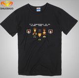 GEEK IT is a madman IT wing The IT crowd DIY men's short sleeve T-shirt