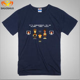GEEK IT is a madman IT wing The IT crowd DIY men's short sleeve T-shirt