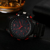 McyKcy Men's Fashion Luxury Sport Analog Quartz Wrist Watch