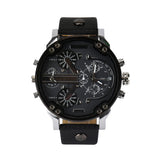 Men's Fashion Luxury Watch Leather Sport Analog Quartz Mens Wristwatches