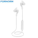 FORNORM BT-3 Wireless Earphone Stereo Bluetooth Earphone Sweatproof Headset Earbuds for iPhone Huawei Samsung Bluetooth V4.1