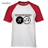 Be Rational Get Real Nerdy Geek Pi Nerd T Shirts Men Cool Math Nerd T Shirts